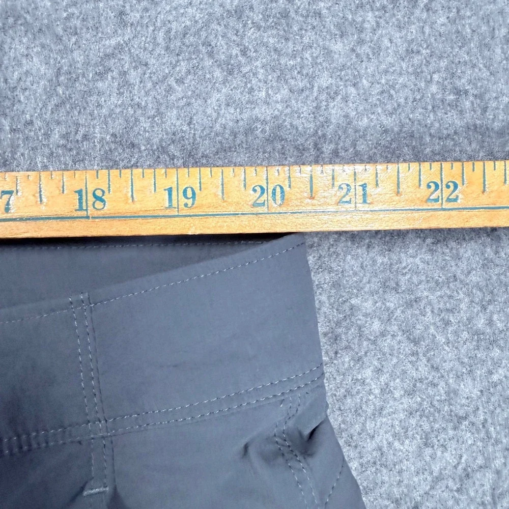 LL Bean Vista Camp Pants Mens 40x32 Gray Nylon Spandex Hiking Cargo 506421
